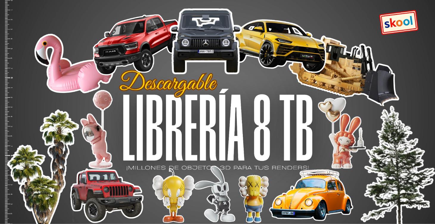 🔥LIBRERÍA 3D 8 TB (VIP)