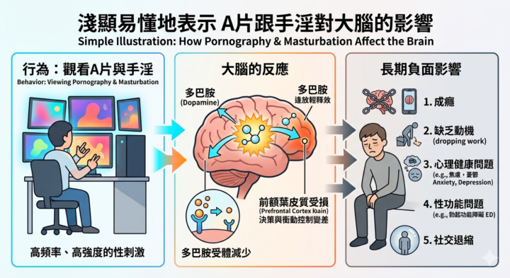 【深度解析】一張圖看懂：多巴胺的「廉價陷阱」如何偷走你的野心