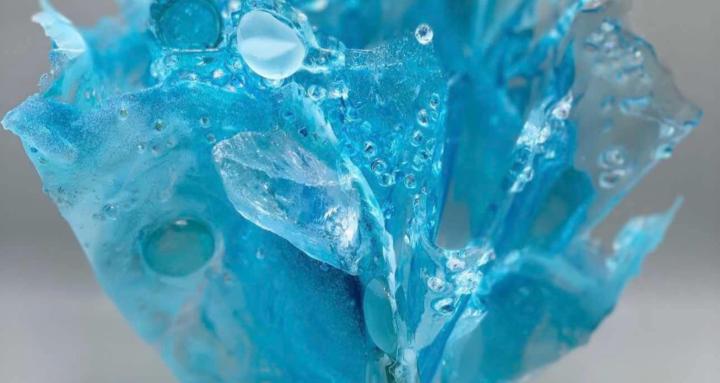 Calico Cat Resin Art