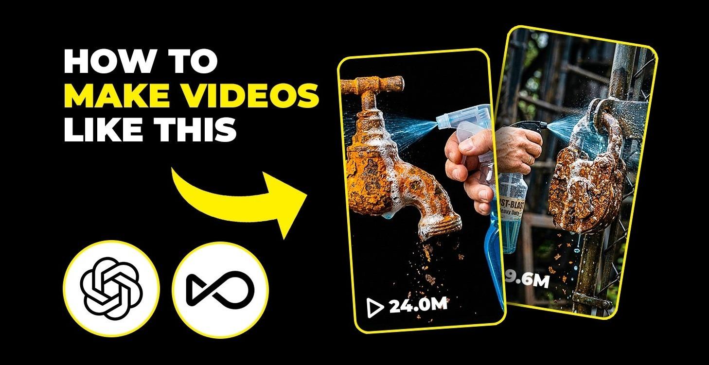 How To Make Rust Cleaning Videos With AI
