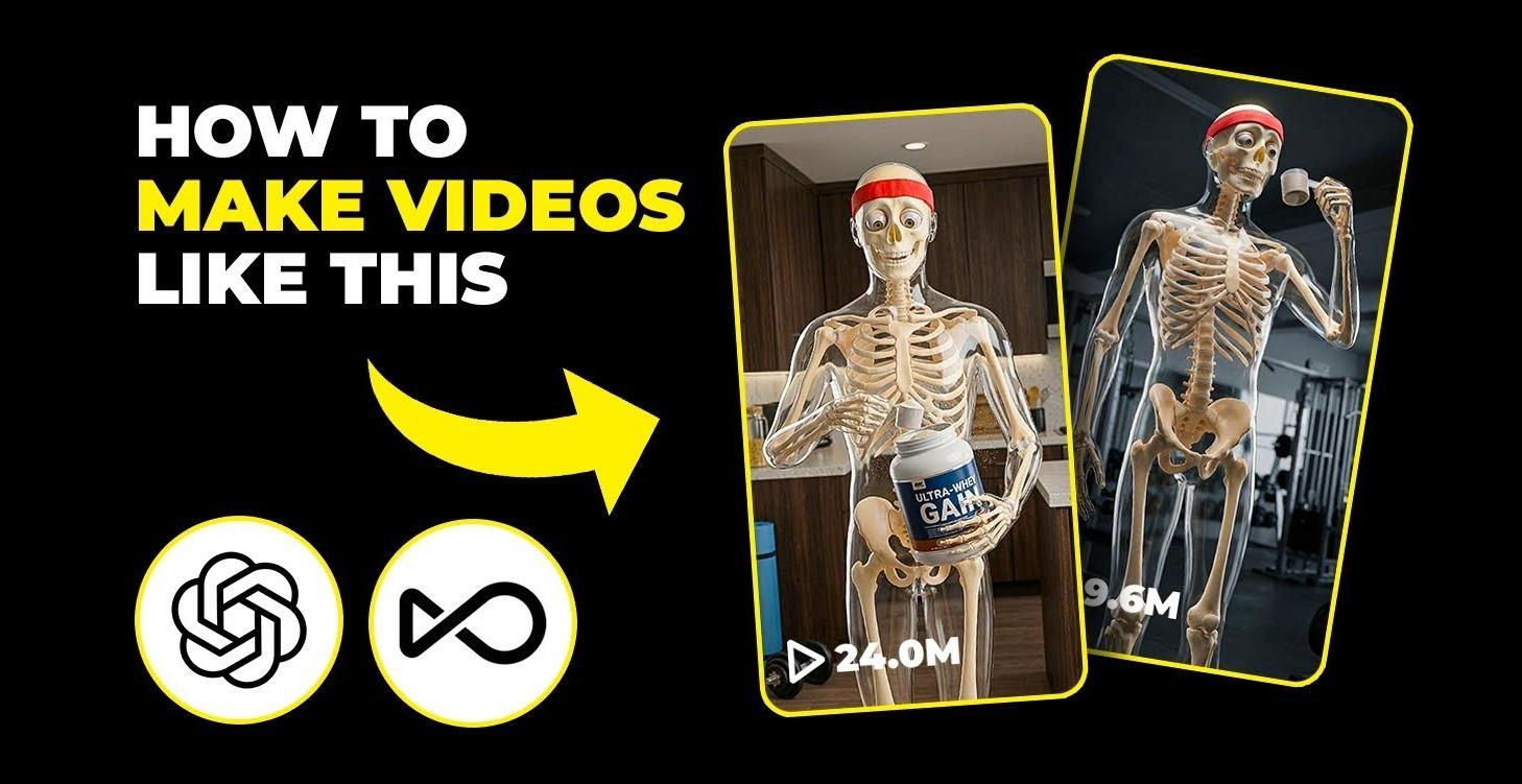 How To Make Skeleton Educational Shorts