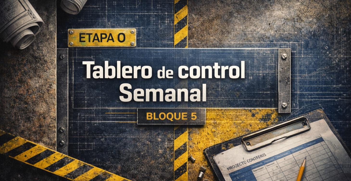 ETAPA 1. TABLERO DE CONTROL
