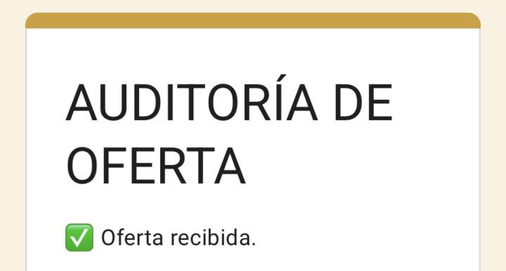Oferta ✅