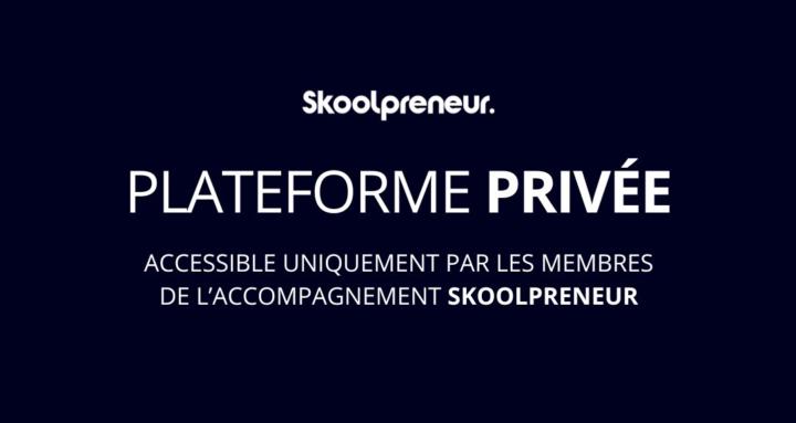Skoolpreneur (Espace Membre)