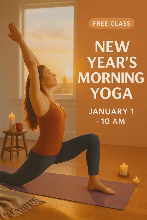 Join Me January 1st for a FREE Yoga flow (online)