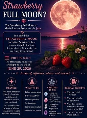 Strawberry Moon (Full moon)