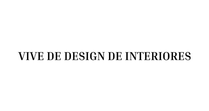 Vive de Design de Interiores