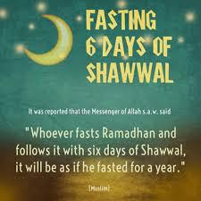 ✨ Don’t Miss the 6 Days of Shawwal