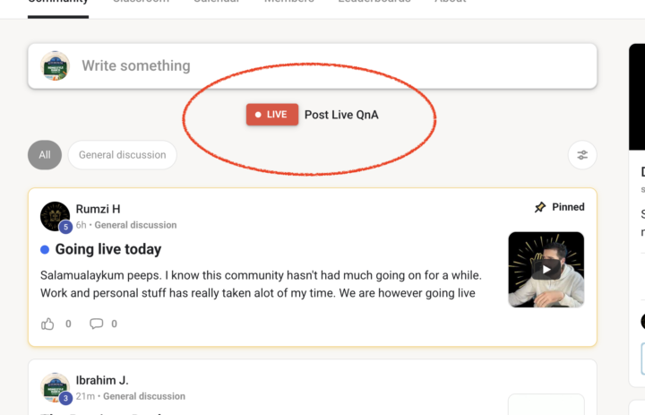 RUMZI SPECIAL QNA LIVE RIGHT NOW 