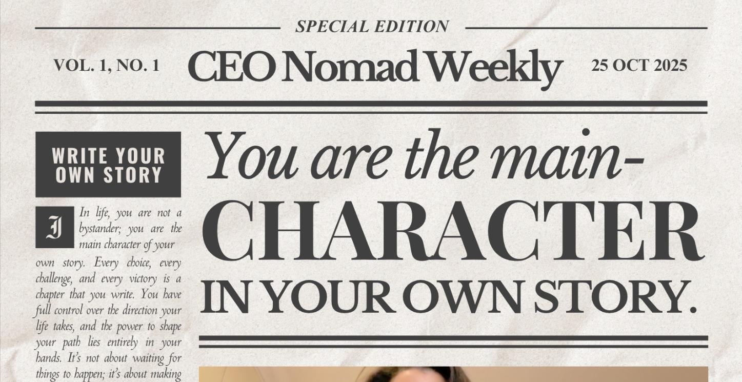 CEO Nomad Weekly - 2 week Pilot
