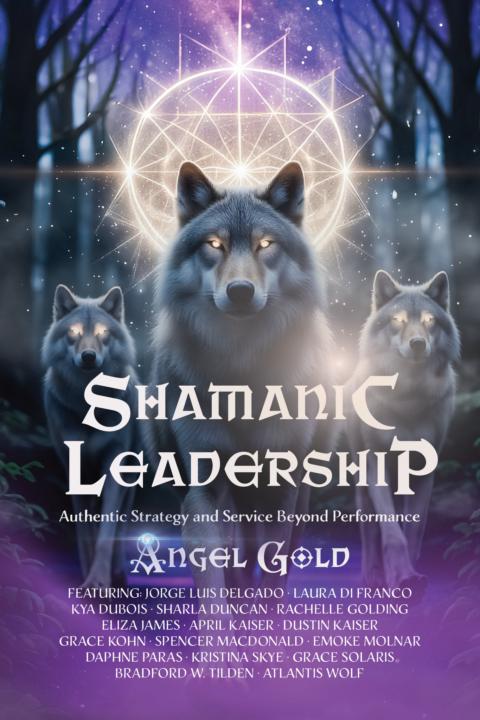 Our Shamanic Leadership book cover has been finalized ❤️‍🔥