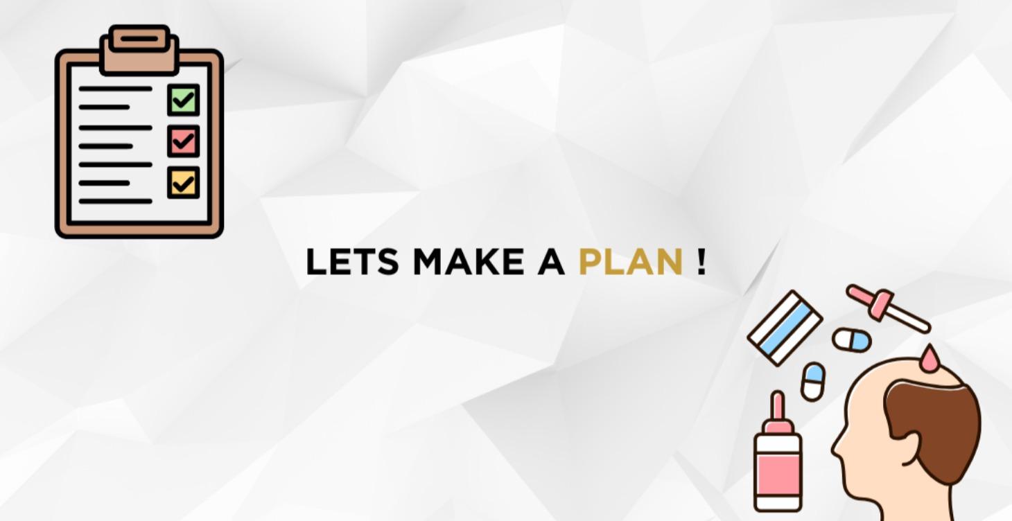 What works ? Make a Plan !🔨