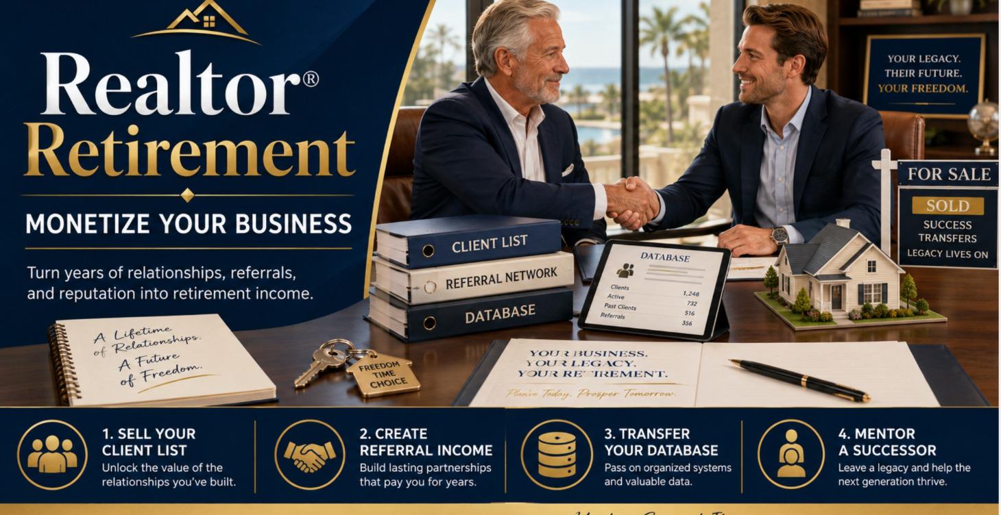 Realtor Retirement - Monetize Your Business