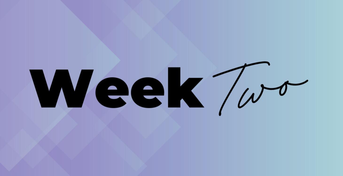 Week 2