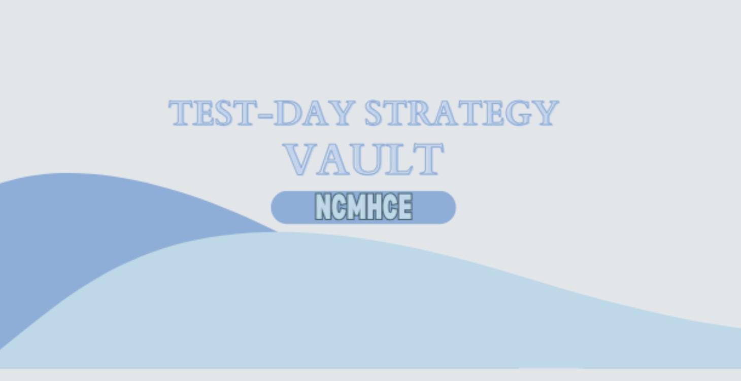 Test-Day Strategy Vault
