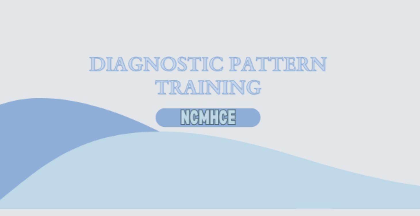 Diagnostic Pattern Training