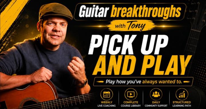 Guitar Breakthroughs With Tony