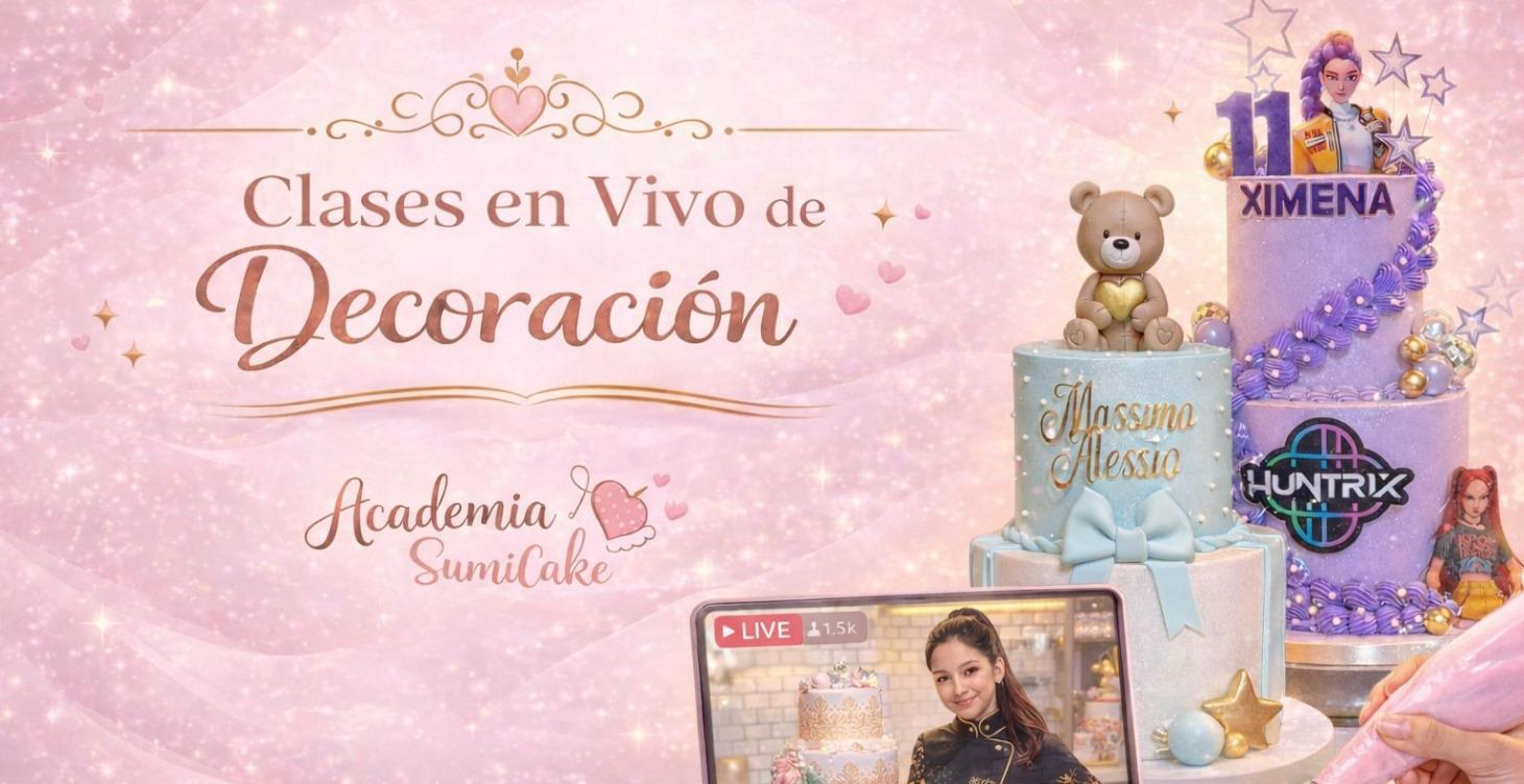 Clases en vivo de decoracion