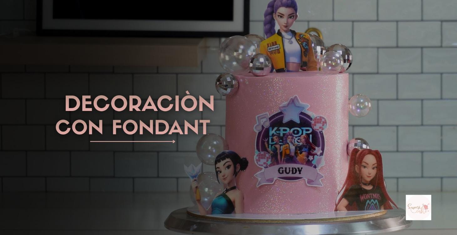 Modulo 3 Fondant con bordes perfectos