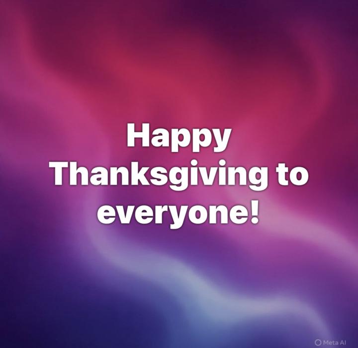 Happy Thanksgiving