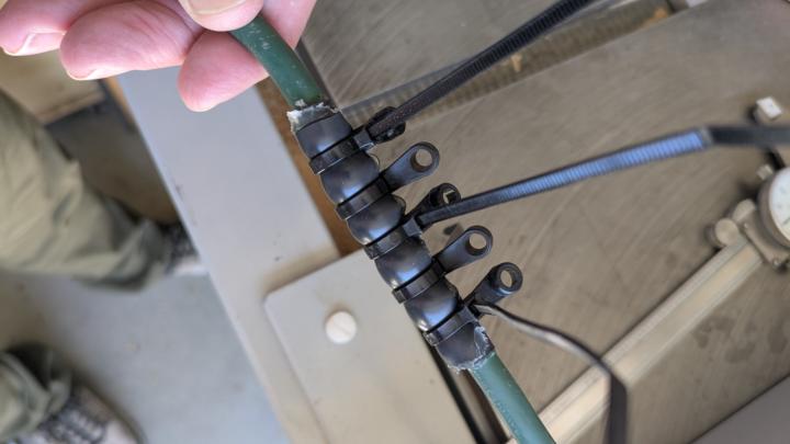 Extension cord repair.