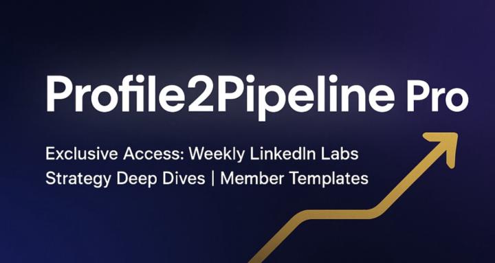 Profile2Pipeline