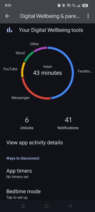 My Screen Time Today