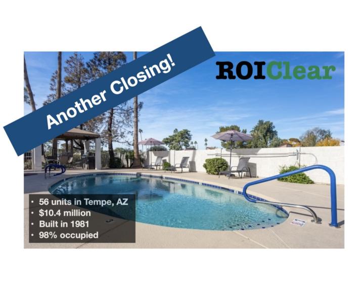 Another Closing! $10.4M Deal, $4.9M Raised.