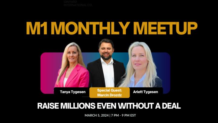 M1 MONTHLY MEETUP - March 2024