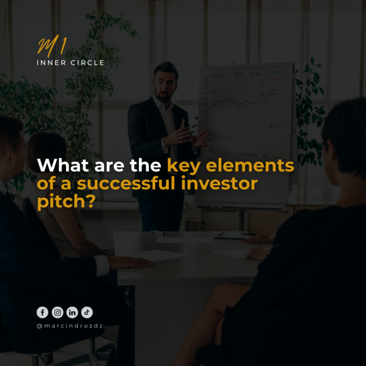 What are the key elements of a successful investor pitch?