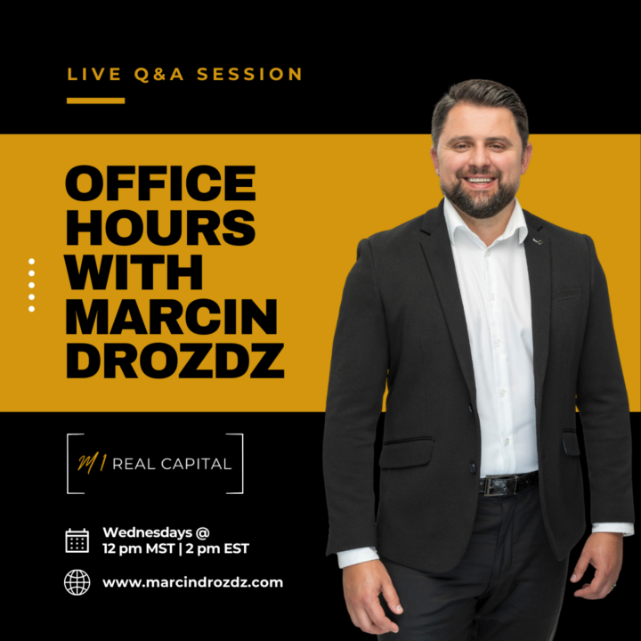 🎯 Submit Your Questions Now — Office Hours with Marcin LIVE Every Wednesday!