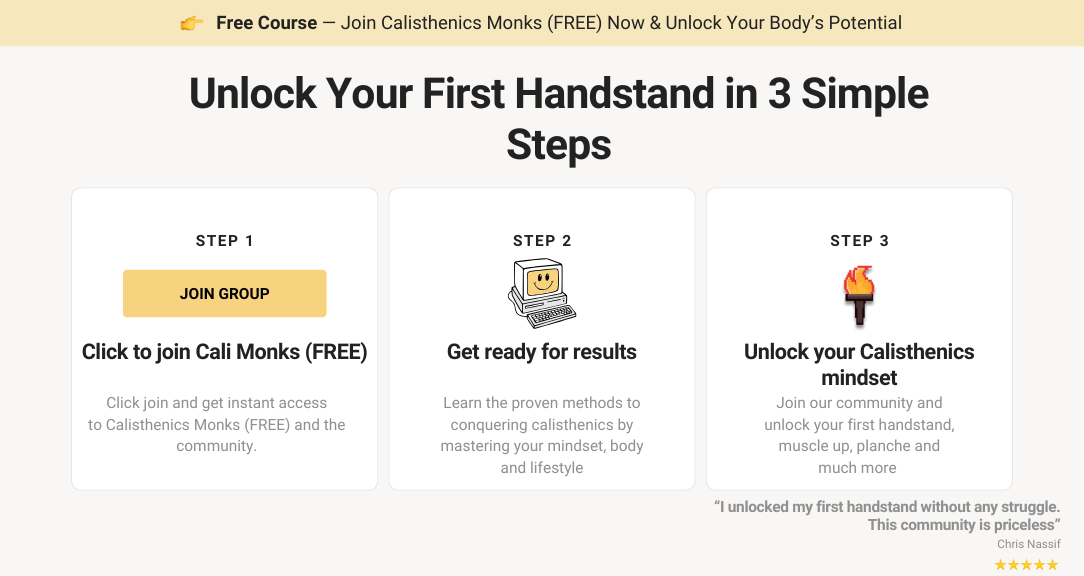 Calisthenics Monks (FREE)