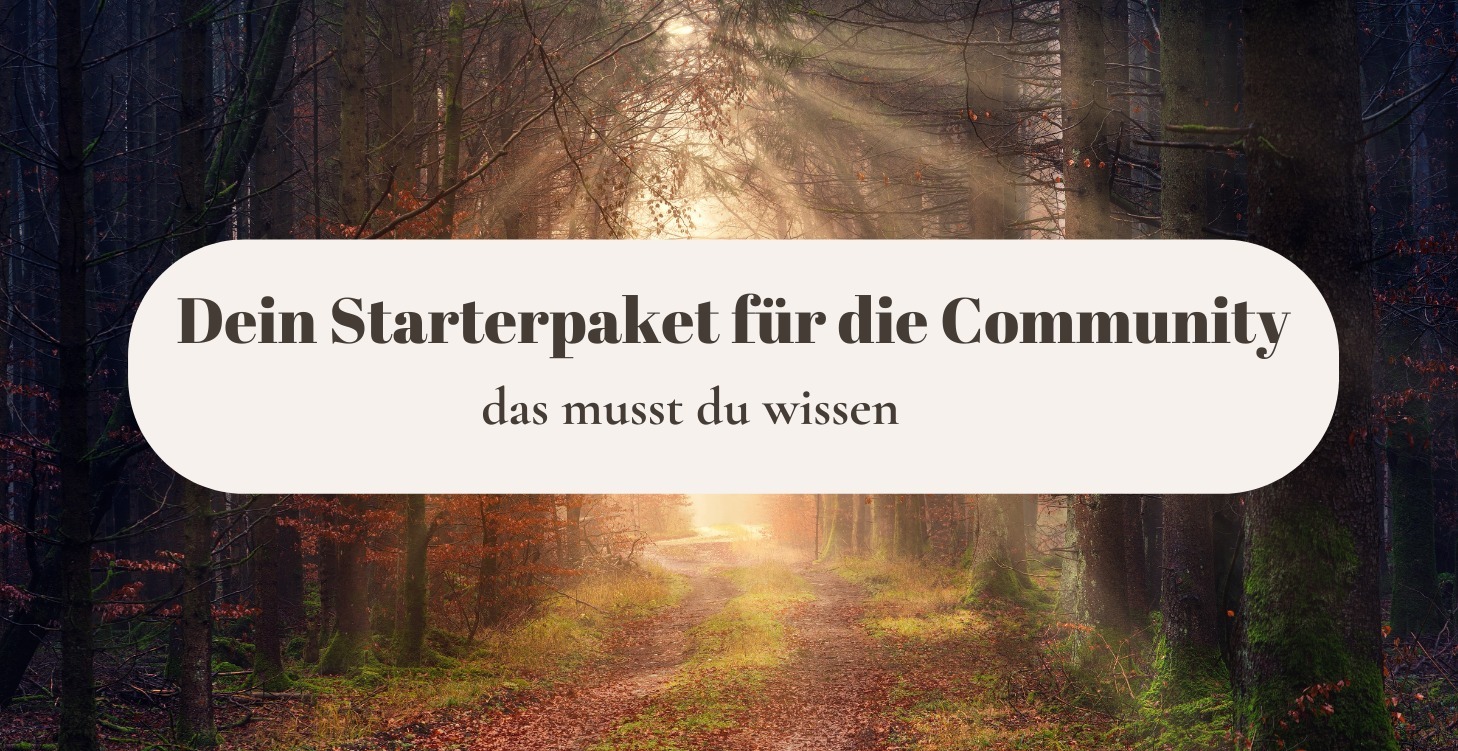 Grundlagen der Community