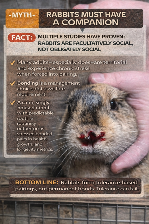 Rabbit Care Myths: Bonding 