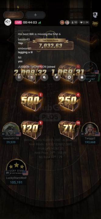 MYSTERY BOUNTY MTTs