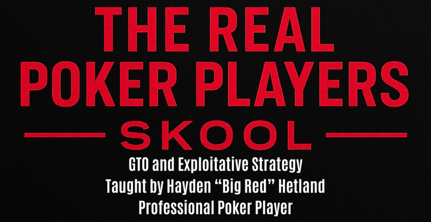 "Big Red's" Poker Strategy Masterclass