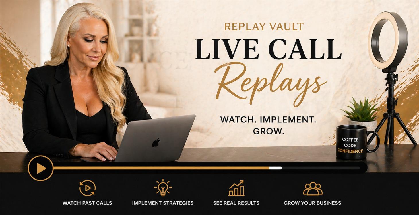 REPLAY VAULT — Watch, Implement, Win