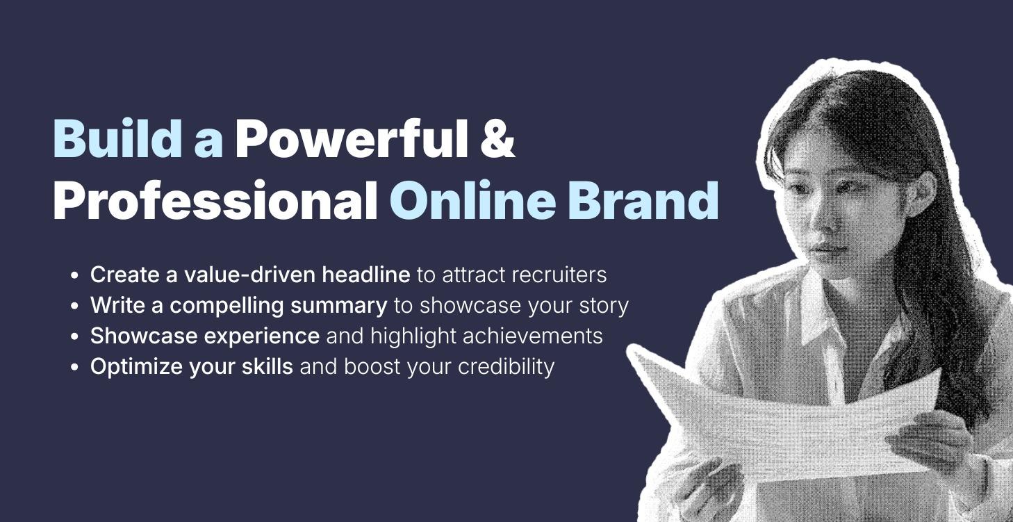 Build your personal professional brand