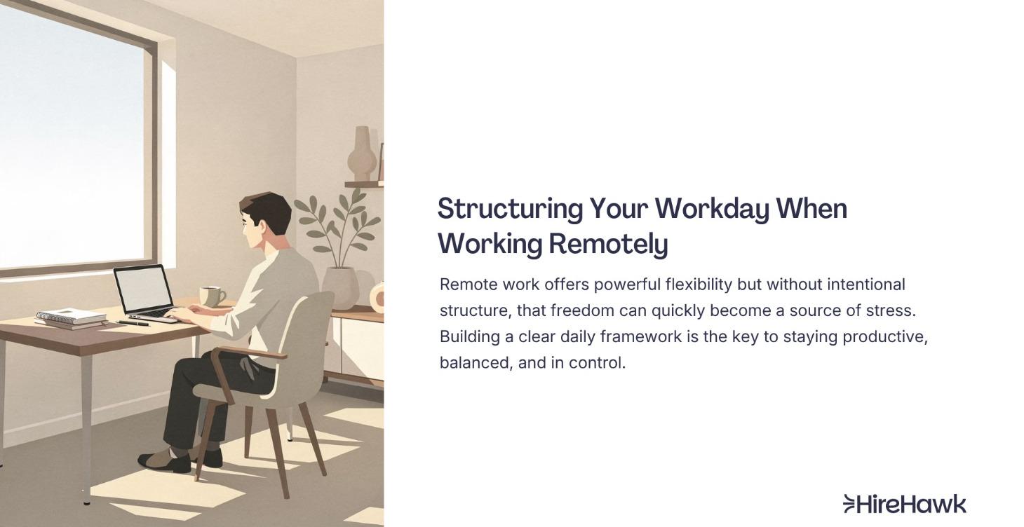 Structuring Your Workday When Working Remotely