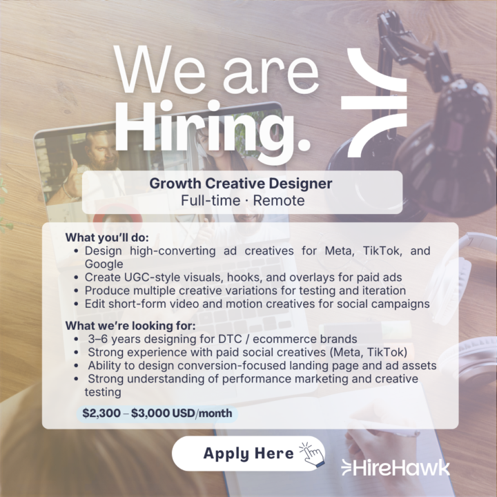 We’re hiring!