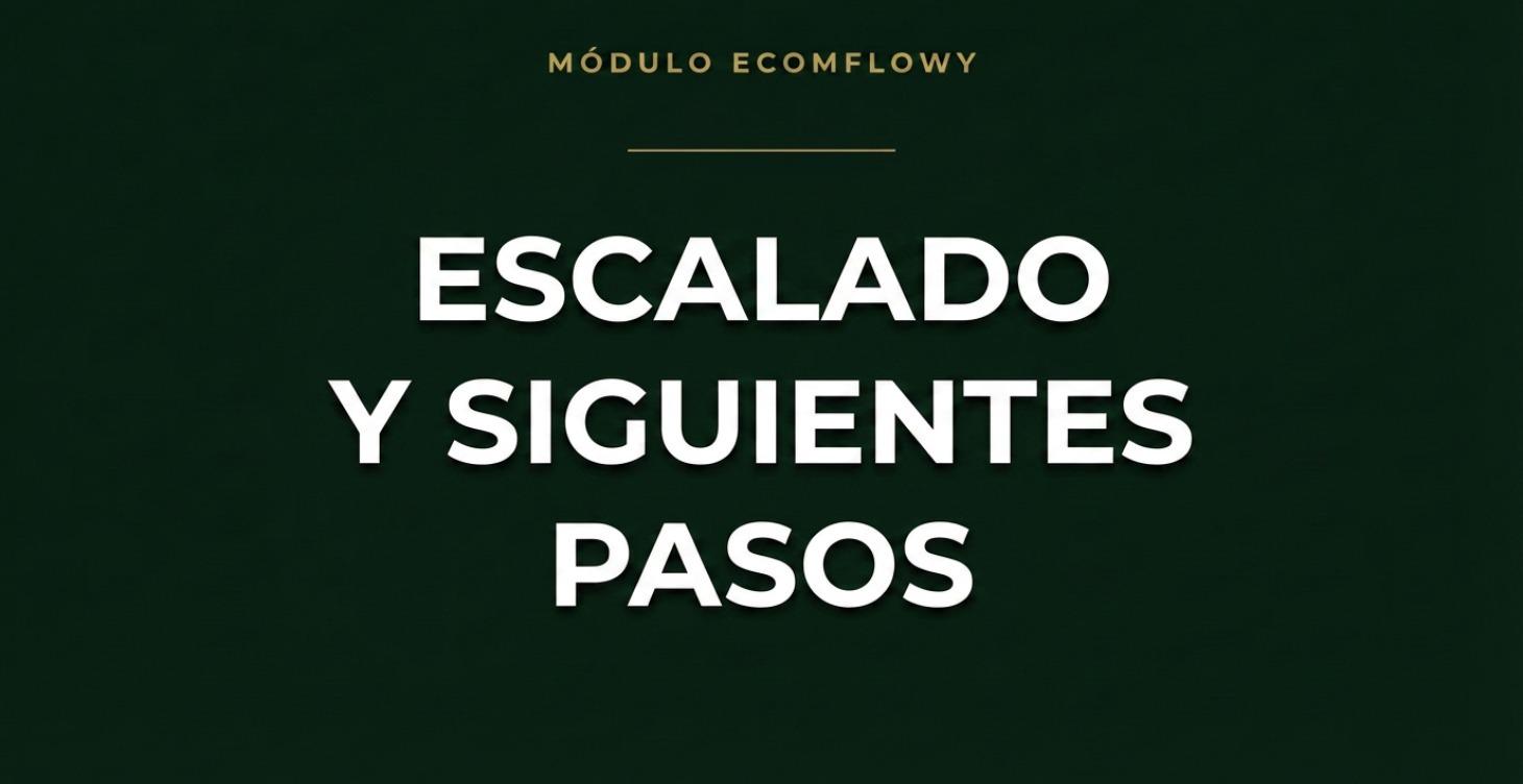 Escalado y Siguientes Pasos
