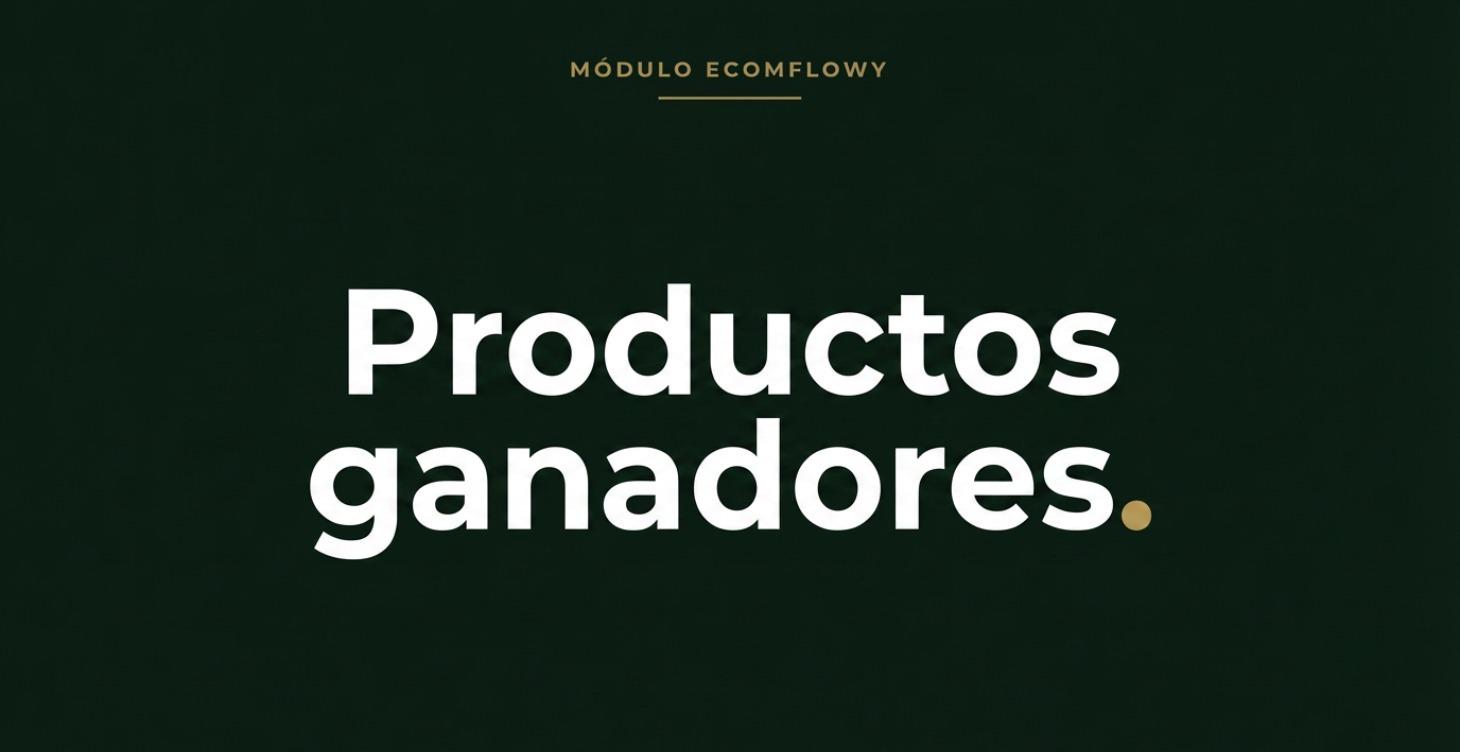 Productos Ganadores