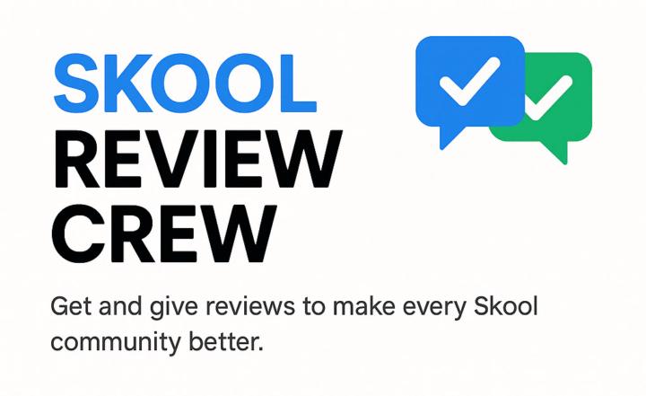 Hey Skool Review Crew — we have a new review request 