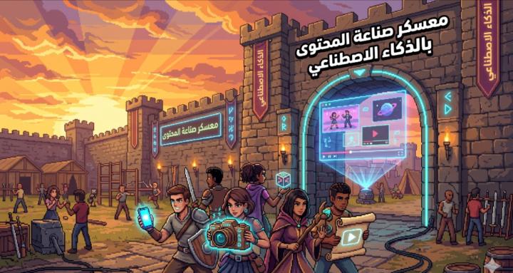 Ai معسكر صناعة المحتوى بالـ