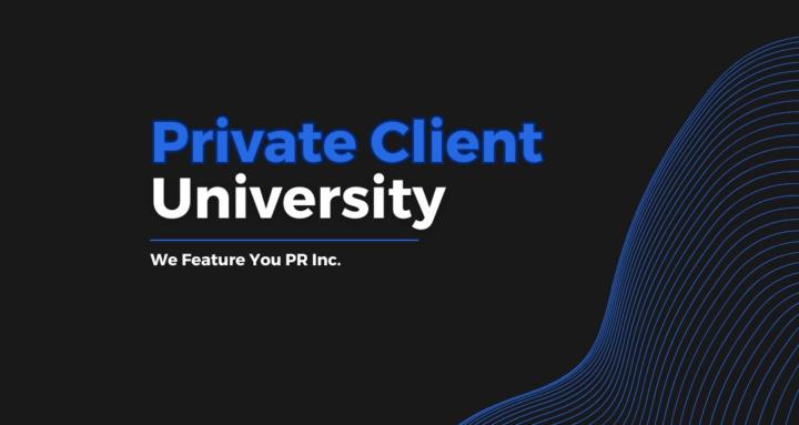 WFY Client University