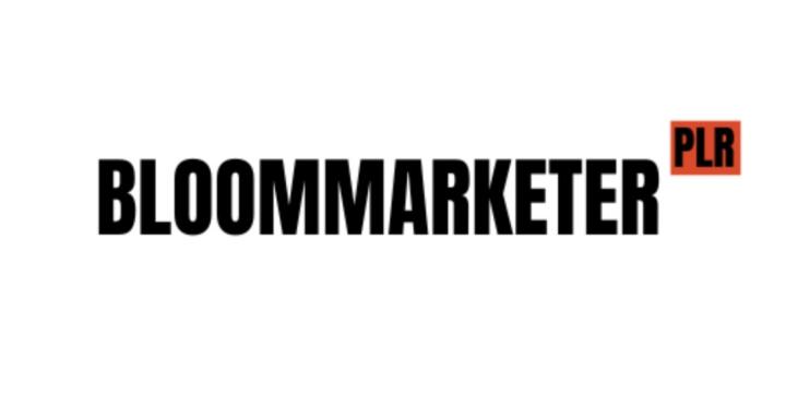 BLOOMMARKETER PLR English