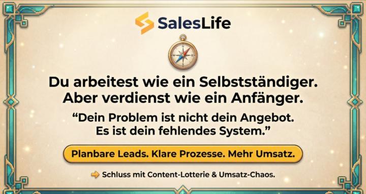 SalesLife | Umsatz mit System