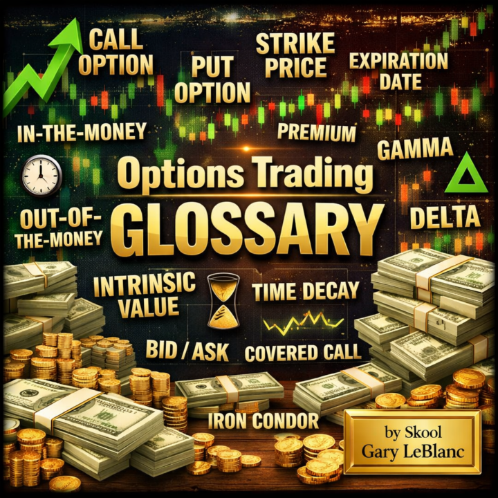 50 of the most important options trading terms