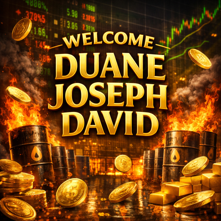 WELCOME NEW MEMBER---Duane Joseph David