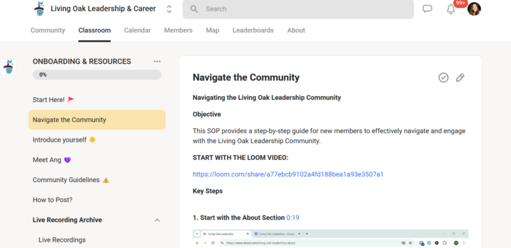Learn to Navigate the Community 